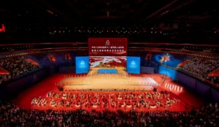 全國第十二屆殘運(yùn)會暨第九屆特奧會圓滿閉幕 諶貽琴出席閉幕活動